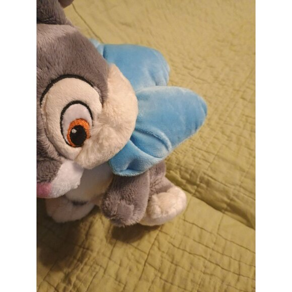 DISNEY STORE Exclusive Original Thumper Easter Bow Rabbit Soft Plush 10" - Picture 4 of 8